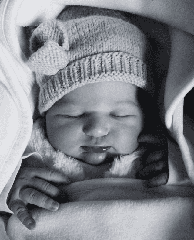 Bébé endormi, accompagnement parentalité Lien Zen